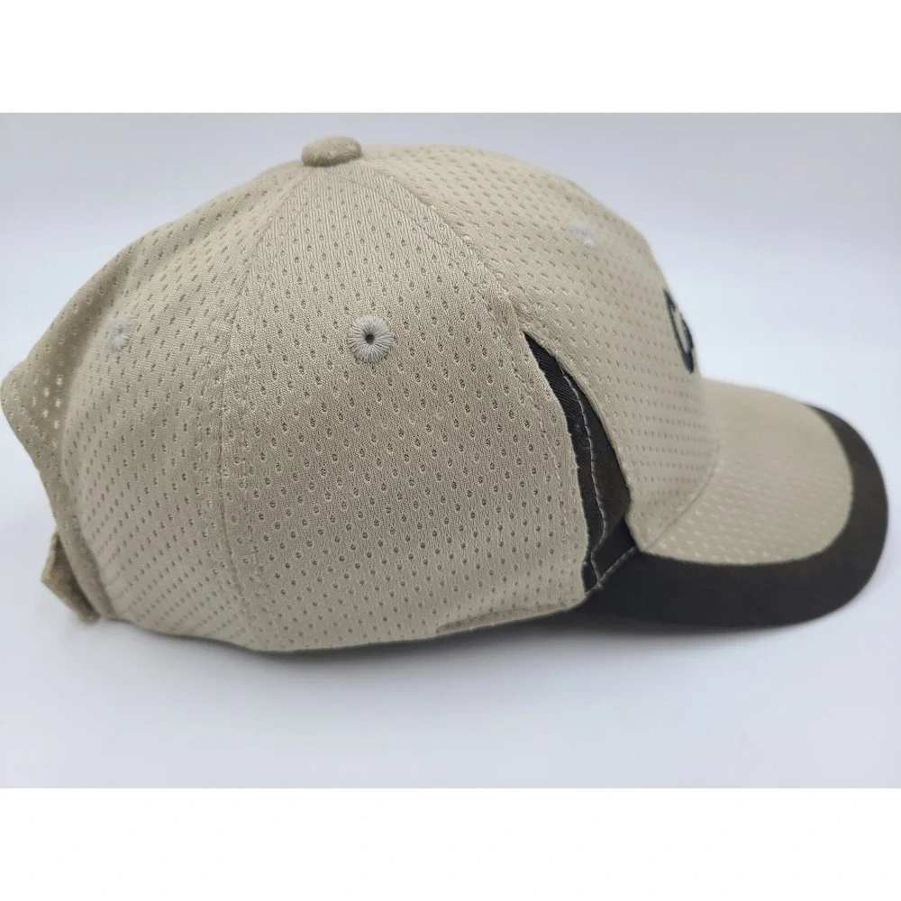 Cabelas Adjustable Hat Cap Hunt Fish Baseball Outdoors Dad Men Women Beige Black